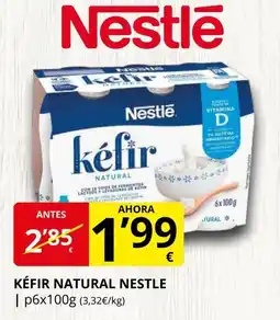 Supermercados MAS KÉFIR Natural nestle oferta