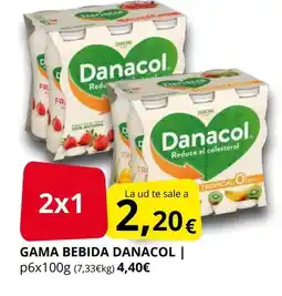 Supermercados MAS DANACOL Gama bebida oferta