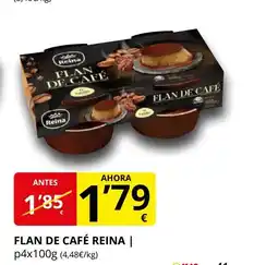 Supermercados MAS REINA Flan de café oferta