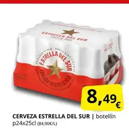 Supermercados MAS ESTRELLA DEL SUR Cerveza oferta