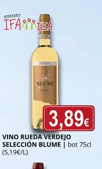 Supermercados MAS BLUME Vino rueda verdejo selección oferta