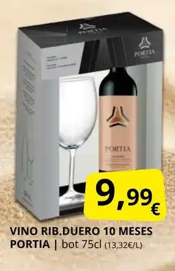 Supermercados MAS Vino rib.duero 10 meses portia oferta