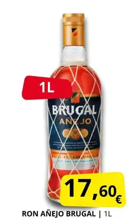 Supermercados MAS BRUGAL Ron añejo oferta