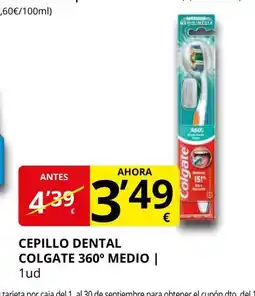 Supermercados MAS COLGATE Cepillo dental oferta