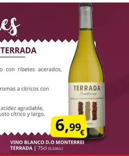 Supermercados MAS MONTERREI TERRADA Vino blanco d.o oferta