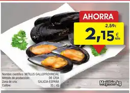 FROIZ Mejillón oferta