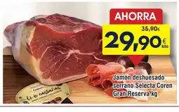 FROIZ COREN Jamón deshuesado serrano Selecta oferta