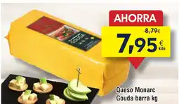 FROIZ Queso Monarc Gouda barra oferta