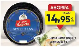 FROIZ Queso García Baquero semicurado oferta