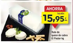 FROIZ EL PASTOR Rulo de queso de cabra oferta