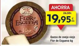 FROIZ Queso de oveja viejo Flor de Esgueva oferta