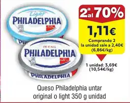 FROIZ Queso Philadelphia untar original o light oferta