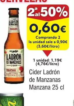 FROIZ Cider Ladrón de Manzanas Manzana oferta