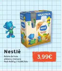 FROIZ NESTLÉ Bolsita de fruta oferta