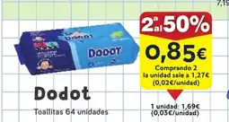 FROIZ DODOT Toallitas oferta