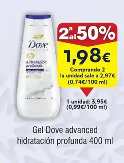 FROIZ Gel Dove advanced hidratación profunda oferta