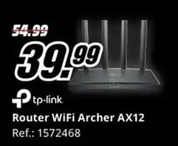 MediaMarkt TP-LINK Router WiFi Archer AX12 oferta