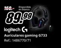 MediaMarkt LOGITECH Auriculares gaming G733 oferta