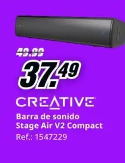 MediaMarkt Barra de sonido Stage Air V2 Compact oferta