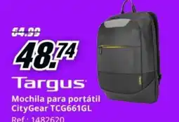 MediaMarkt TAURUS Mochila para portátil CityGear TCG661GL oferta