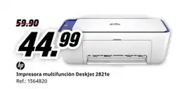 MediaMarkt HP Impresora multifunción DeskJet 2821e oferta