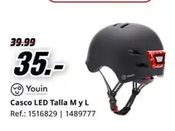 MediaMarkt Casco LED Talla My L oferta