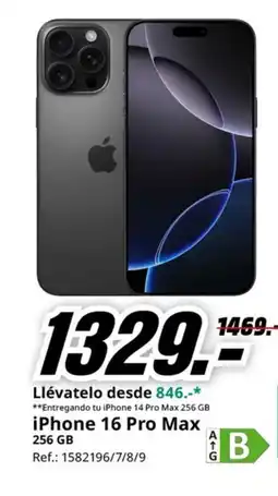 MediaMarkt iPhone 14 Pro Max 256 GB oferta