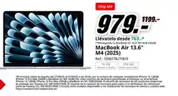 MediaMarkt MacBook Air 13,6" M4 oferta
