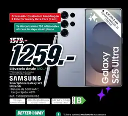 MediaMarkt SAMSUNG Smartphone Galaxy S25 Ultra 5G oferta