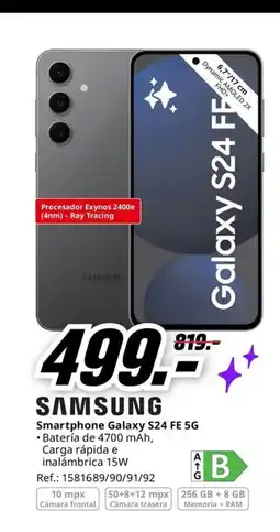 MediaMarkt SAMSUNG Smartphone Galaxy S24 FE 5G oferta