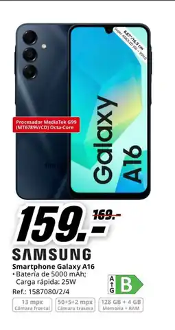 MediaMarkt SAMSUNG Smartphone Galaxy A16 oferta