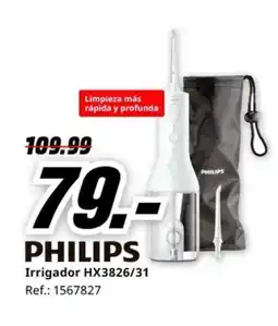 MediaMarkt PHILIPS Irrigador HX3826/31 oferta