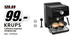 MediaMarkt KRUPS Cafetera express XP3818 C50 oferta