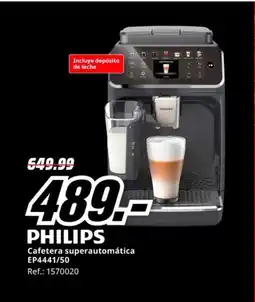 MediaMarkt PHILIPS Cafetera superautomática EP4441/50 oferta