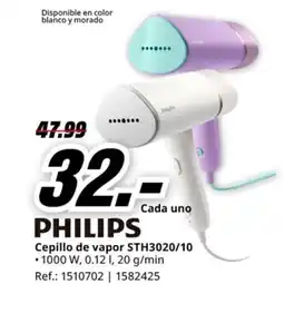MediaMarkt PHILIPS Cepillo de vapor STH3020/10 oferta