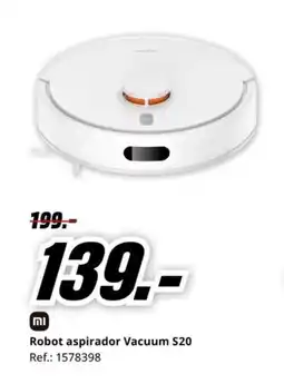 MediaMarkt Robot aspirador Vacuum S20 oferta