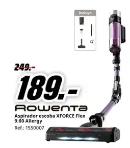 MediaMarkt ROWENTA Aspirador escoba XFORCE Flex 9.60 Allergy oferta
