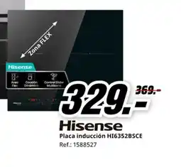 MediaMarkt HISENSE Placa inducción HI6352BSCE oferta