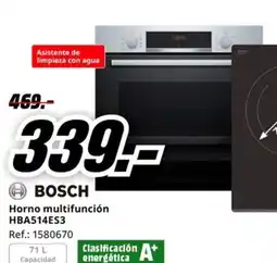 MediaMarkt BOSCH Horno multifunción HBA514ES3 oferta