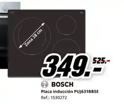 MediaMarkt BOSCH Placa inducción PUJ631BB5E oferta