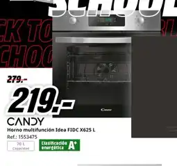 MediaMarkt CANDY Horno multifunción Idea FIDC X625 oferta