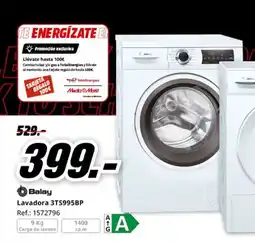 MediaMarkt BALAY Lavadora 3TS995BP oferta