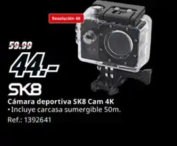 MediaMarkt SK8 Cámara deportiva SK8 Cam 4K oferta