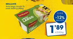 Supermercados Plaza BRILLANTE Arroz largo cocido XL oferta