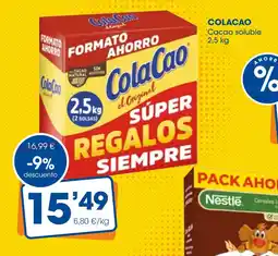 Supermercados Plaza COLACAO Cacao soluble oferta