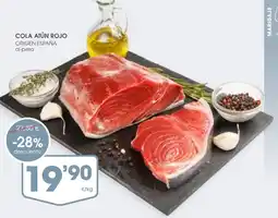 Supermercados Plaza Cola atún rojo oferta