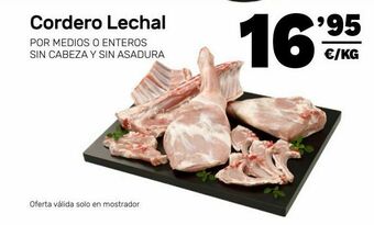 AhorraMas Cordero lechal oferta