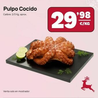 AhorraMas Pulpo oferta