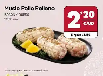 AhorraMas Pollo relleno oferta