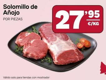 AhorraMas Solomillo oferta